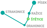 PeKr Elektro na mapě